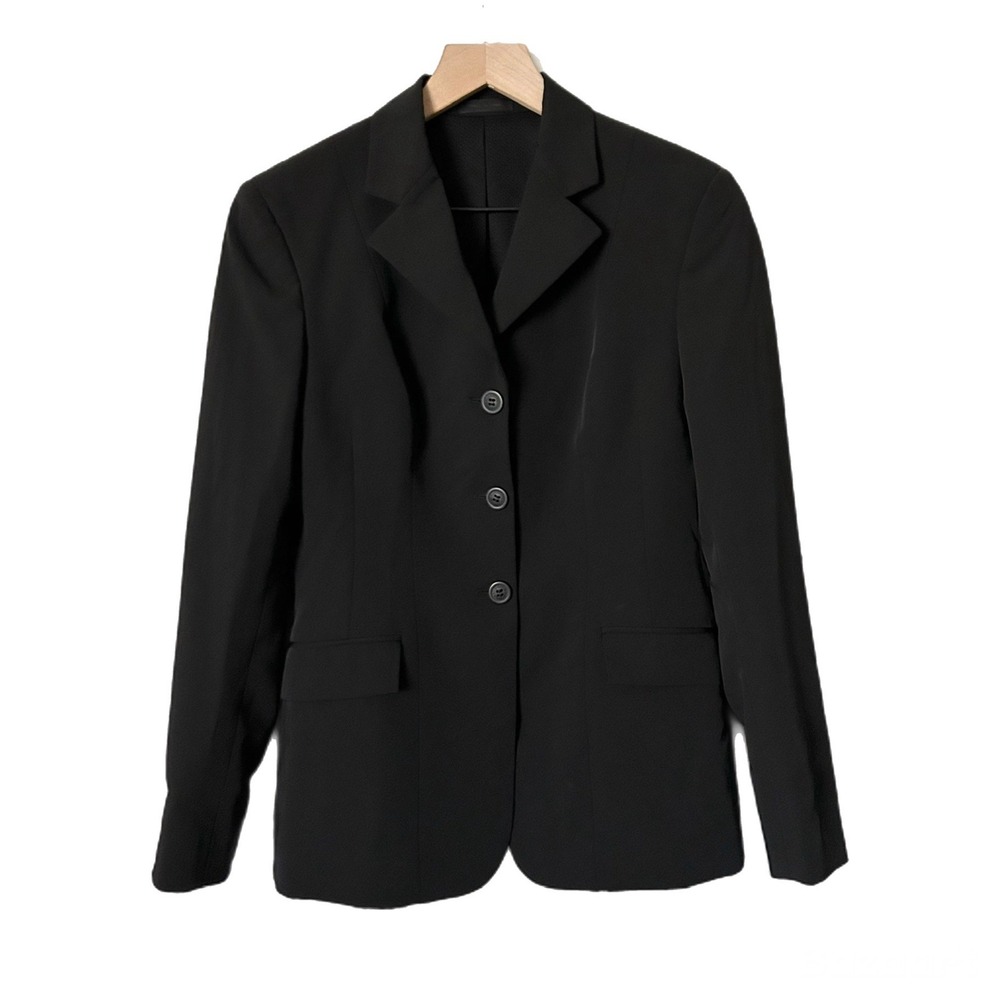 RJ Classics Xtreme Show Coat Black Equestrian Softshell Jacket Size 2R